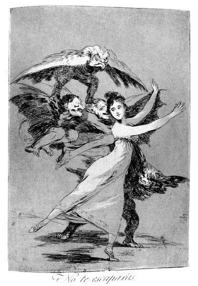 Non sfuggirai, 1799 da Francisco de Goya