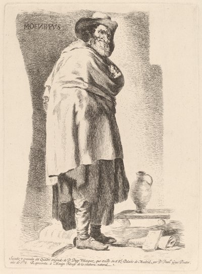 Menippo da Francisco de Goya after Diego Velázquez