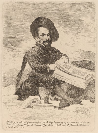 Un Nano da Francisco de Goya after Diego Velázquez
