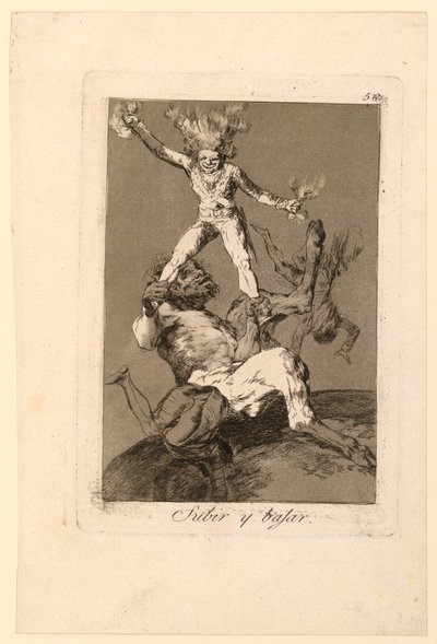 Salire e scendere da Francisco de Goya y Lucientes