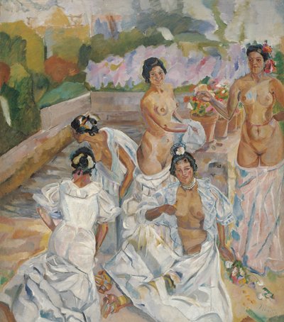 Il bagno (Siviglia) da Francisco de Iturrino