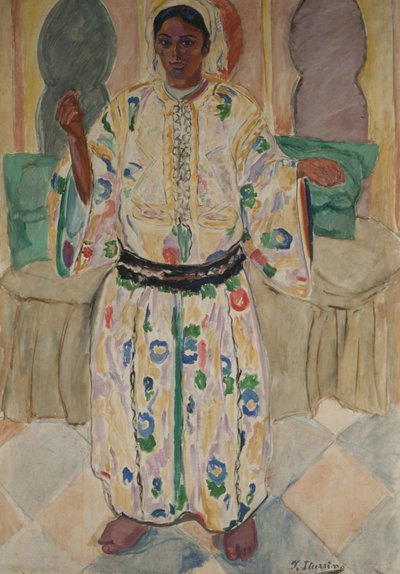 Donna abita da Francisco de Iturrino