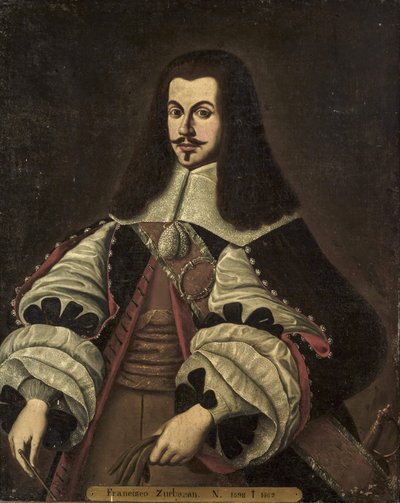 Ritratto di Francisco de Zurbaran (1598-1664) da Francisco de Zurbaran