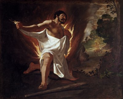 Fatiche di Ercole per Buen Retiro: Ercole Morente da Francisco de Zurbaran
