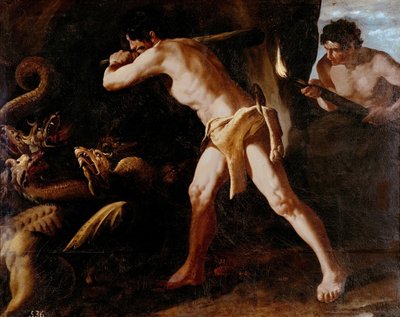 Fatiche di Ercole per Buen Retiro: uccisione dell