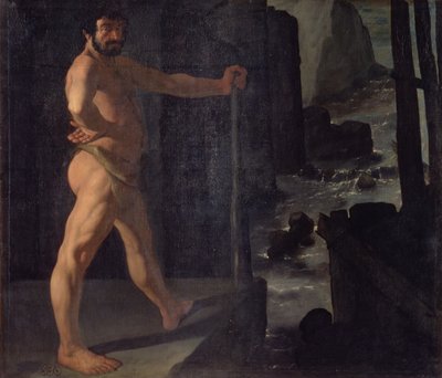 Ercole cambia il corso del fiume Alfeo da Francisco de Zurbaran