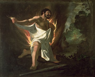 Ercole che strappa la veste ardente, c.1634 da Francisco de Zurbaran