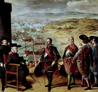 Battaglie dipinte per Buen Retiro: la difesa di Cadice dagli inglesi nel 1627 da Francisco de Zurbaran