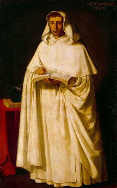 Ritratto di Padre Jeronimo Perez da Francisco de Zurbaran