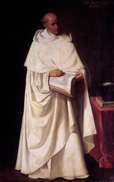 Ritratto di Francisco Zumel, religioso spagnolo dell