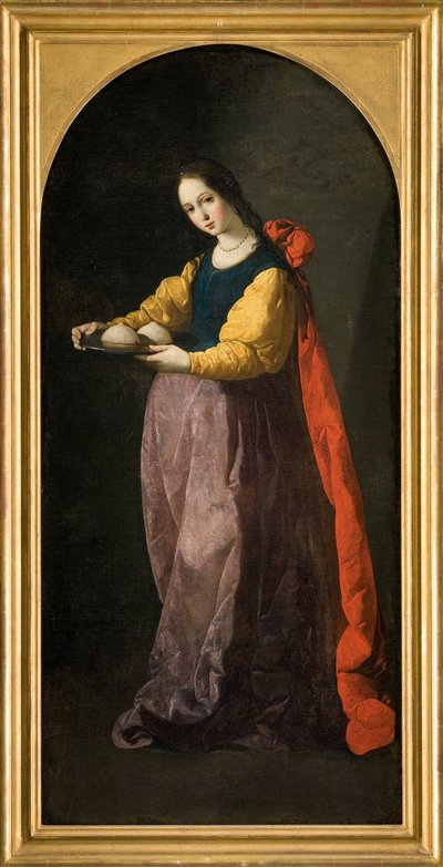 Santa Agata, tra il 1630 e il 1635 da Francisco de Zurbaran