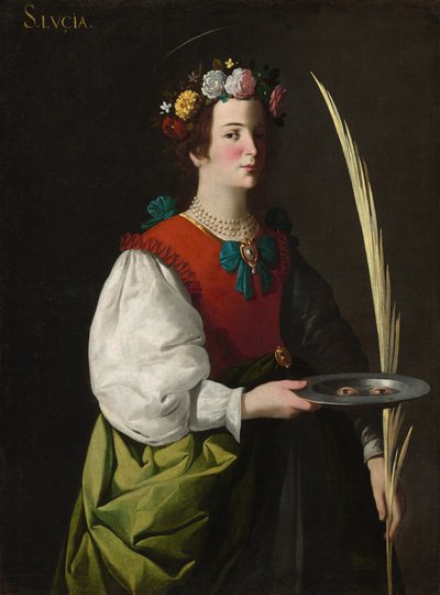 Santa Lucia da Francisco de Zurbaran