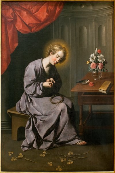 Il bambino con la spina da Francisco de Zurbaran
