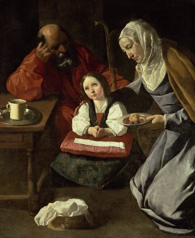 La Sacra Famiglia da Francisco de Zurbaran