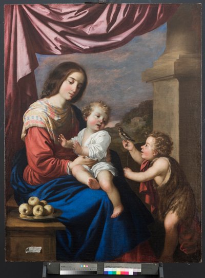 Vergine e Bambino con San Giovanni da Francisco de Zurbaran