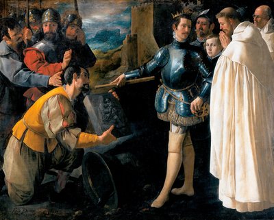 San Pietro Nolasco che recupera l