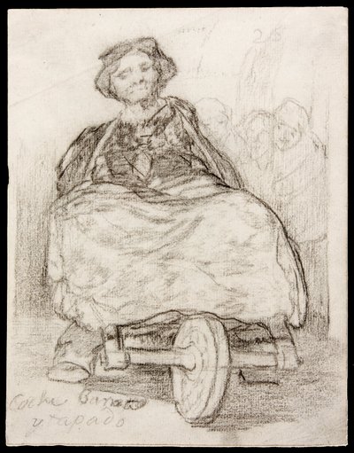 Carrozza coperta economica da Francisco de Goya