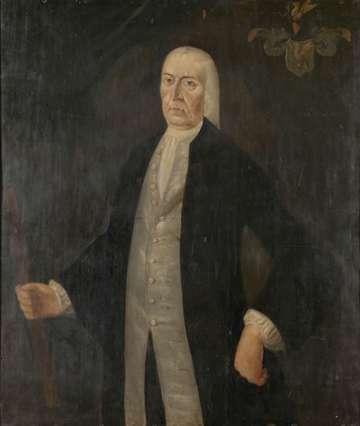 Ritratto di Jeremias van Riemsdijk, governatore generale della Compagnia olandese delle Indie orientali da Franciscus Josephus Fricot (attributed to)