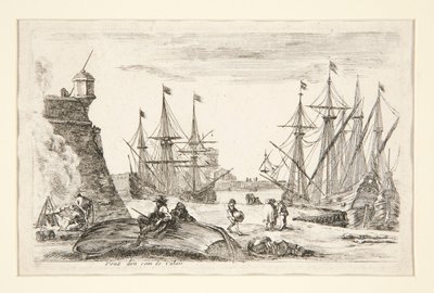 Ingresso a un angolo di Calais da Franciscus van der Steen