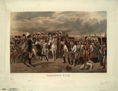La capitolazione di Ulm da Francisque Martin François Grenier de Saint Martin
