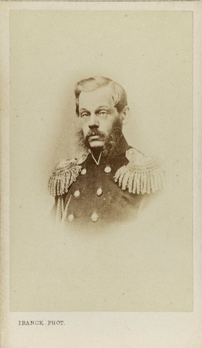 Ritratto del conte Dmitry Alekseyevich Milyutin 1816-1912 da Franck