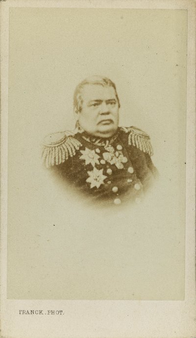 Ritratto del conte Nikolay Muravyov-Amursky da Franck