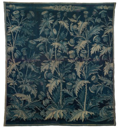 Arazzo, Verdura con cardi o Les Chardons, franco-fiammingo, realizzato c.1500 (lana) da Franco-Flemish School