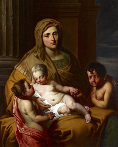 Carità, fine XVII secolo da Franco Flemish School