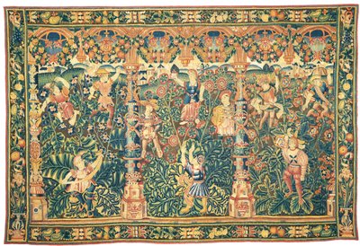 Arazzo di verzura esotica, possibilmente Tournai, prima metà del XVI secolo da Franco Flemish School