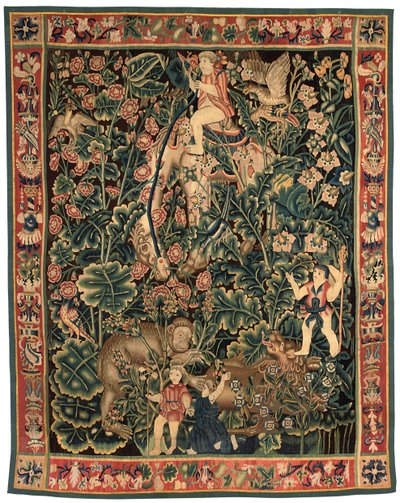 Arazzo di verzura esotica, probabilmente Tournai, prima metà del XVI secolo da Franco Flemish School