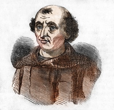 Ritratto di Arnaldo da Brescia, da Misteri del Vaticano di Franco Mistrali da Franco Mistrali