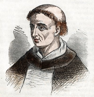 Ritratto di San Domenico di Guzmán, da Misteri del Vaticano di Franco Mistrali da Franco Mistrali