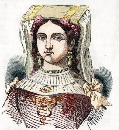 Ritratto della nobile romana Marozia Iere da Franco Mistrali