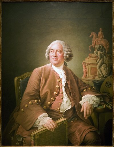 Ritratto di Edme Bouchardon da Francois Hubert Drouais