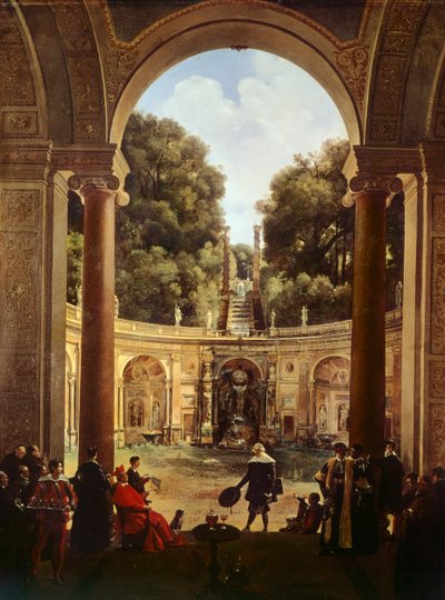 Il cardinale Pietro Aldobrandini riceve Domenichino da Francois Marius Granet