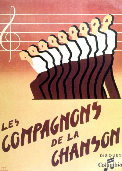 "Les Compagnons de la chanson da Francois-emile Popineau