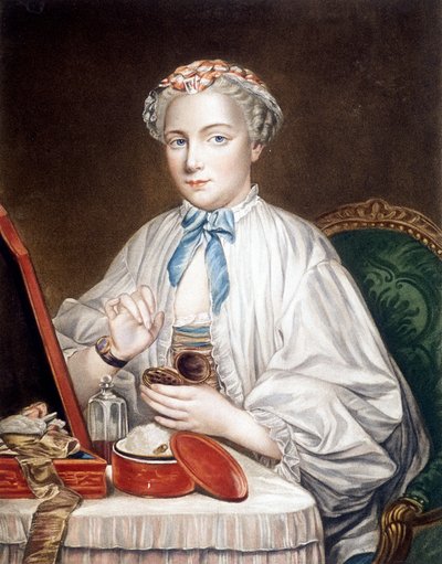 Incisione dal dipinto su tela di François Boucher (1703-1770). da Francois (after) Boucher