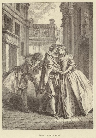 La scuola dei mariti da Francois (after) Boucher