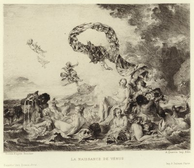 La Nascita di Venere da Francois (after) Boucher