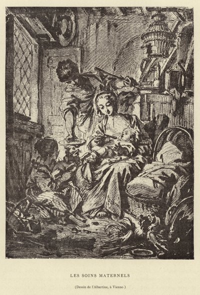 Le cure materne da Francois (after) Boucher