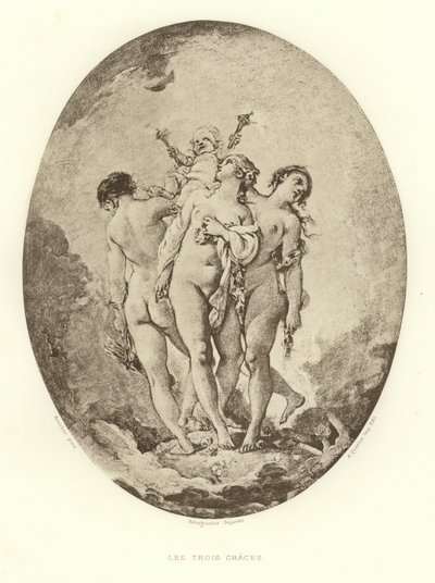 Le tre Grazie da Francois (after) Boucher