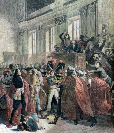 Bonaparte preso in causa da Francois (after) Bouchot