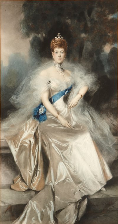 Regina Alessandra da Francois (after) Flameng