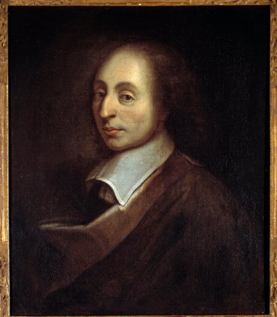 Ritratto di Blaise Pascal (1623-1662) da Francois (after) Quesnel