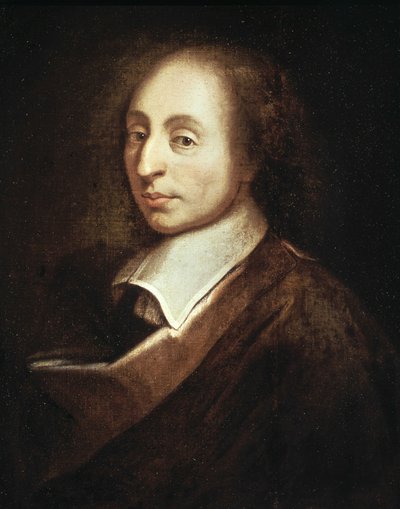 Ritratto di Blaise Pascal da Francois (after) Quesnel