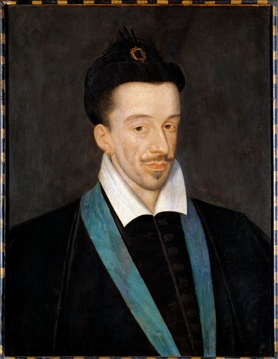 Ritratto di Enrico III (1551-1589) da Francois (attr.to) Quesnel