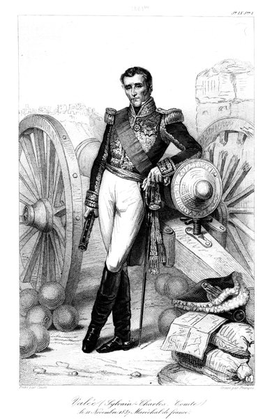 Sylvain Charles Valée 1773-1840, Maresciallo di Francia, 1839 da Francois