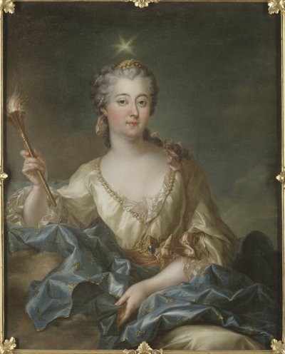 Ritratto di Luisa Ulrica di Prussia, regina di Svezia da Francois Adrien Grasognon Latinville