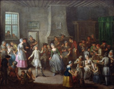 Interno di una taverna da Francois Aubert