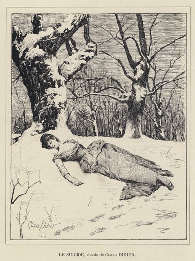 Suicidio da Francois Auguste Didier Clovis